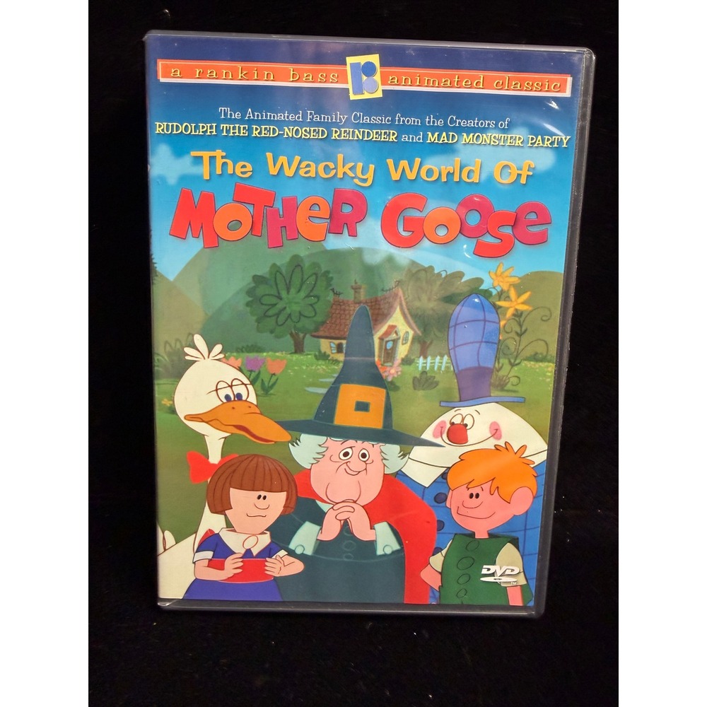 The Wacky World of Mother Goose DVD Rankin Bass Animated Classic Anchor Bay